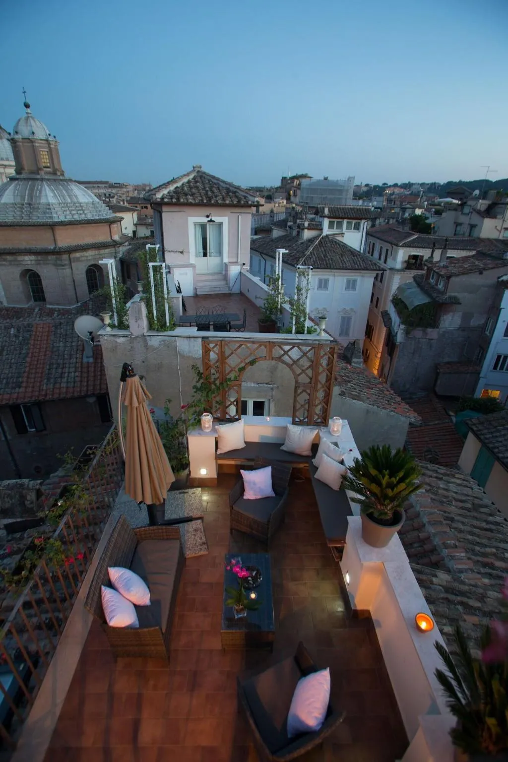 Terrace, Relais Arco Della Pace, Rome