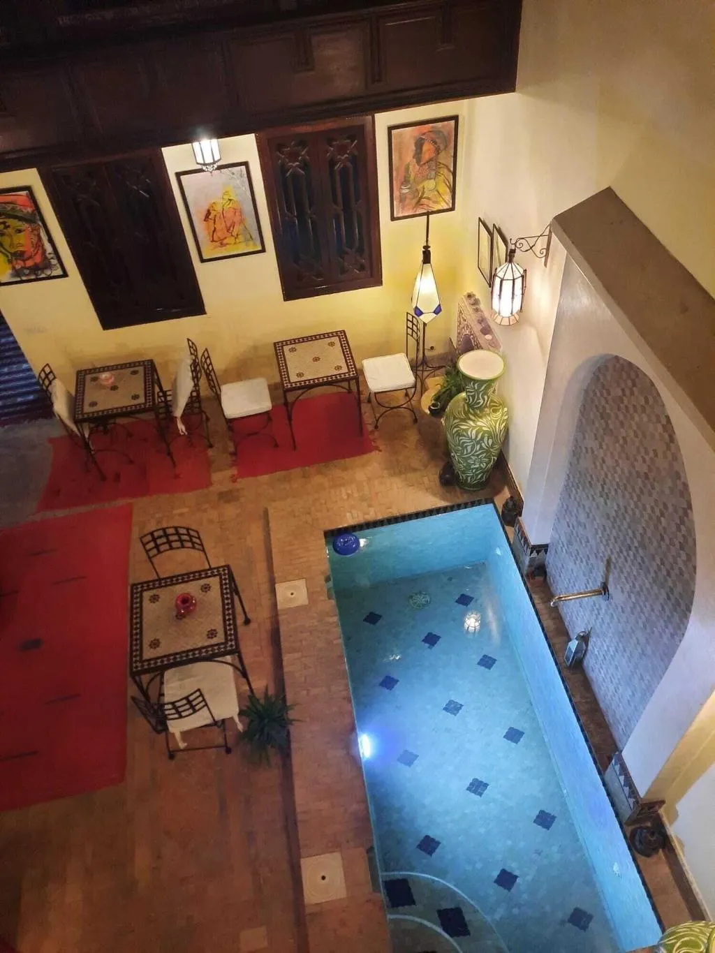 Pool, Riad Aubrac, Marrakech