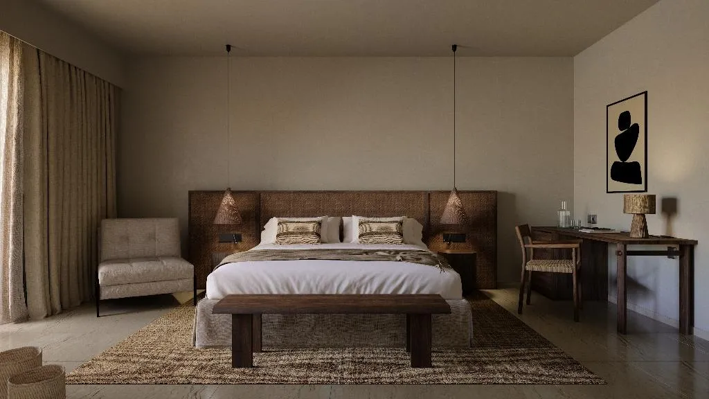 Room, Oya Beach Resort, Crete