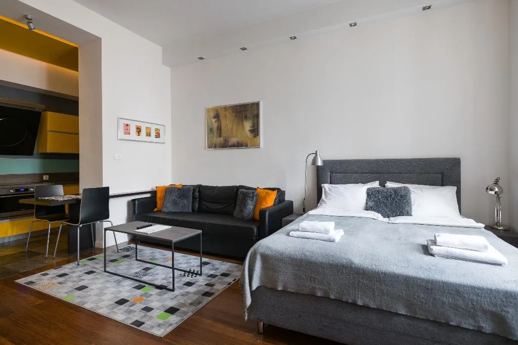 STUDIO DELUXE Room, Yourplace Biskupia Apartments, Krakow