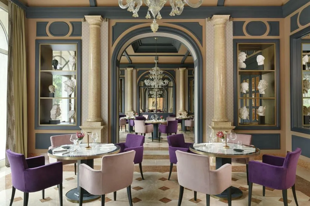 Restaurant, Villa Cortine Palace Hotel, Milan