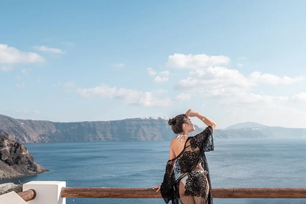 Terrace, Caldera Premium Villas, Santorini