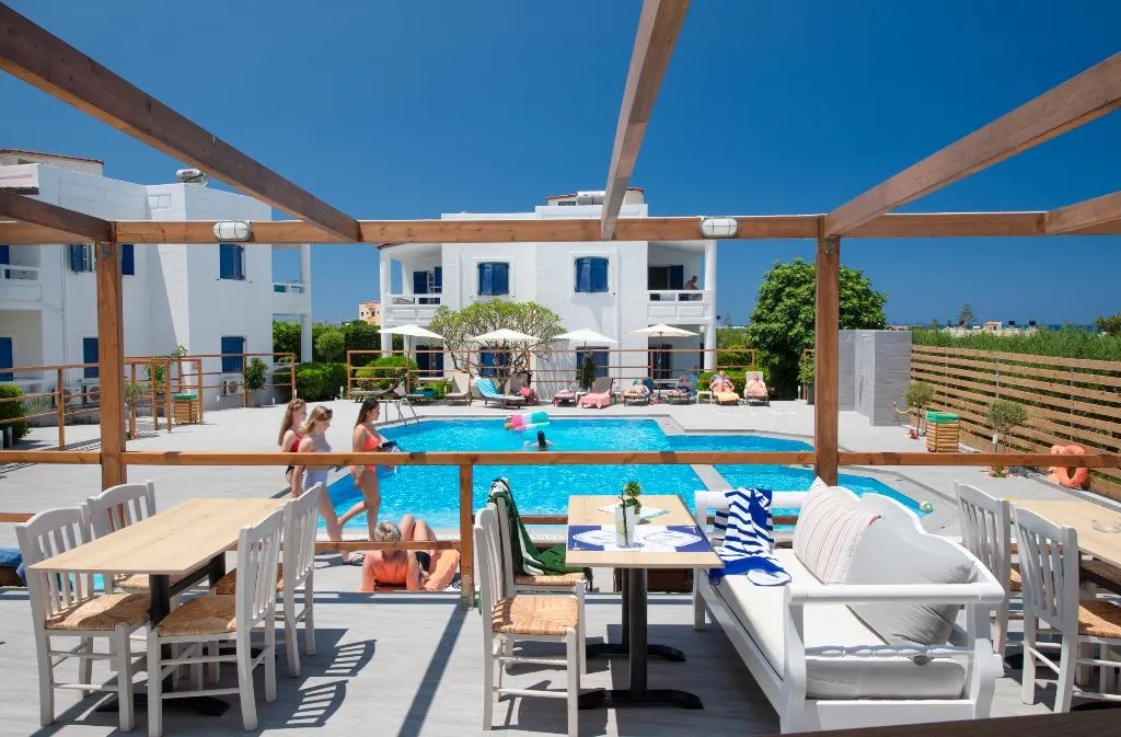 Bar, Aelia Apartments, Crete