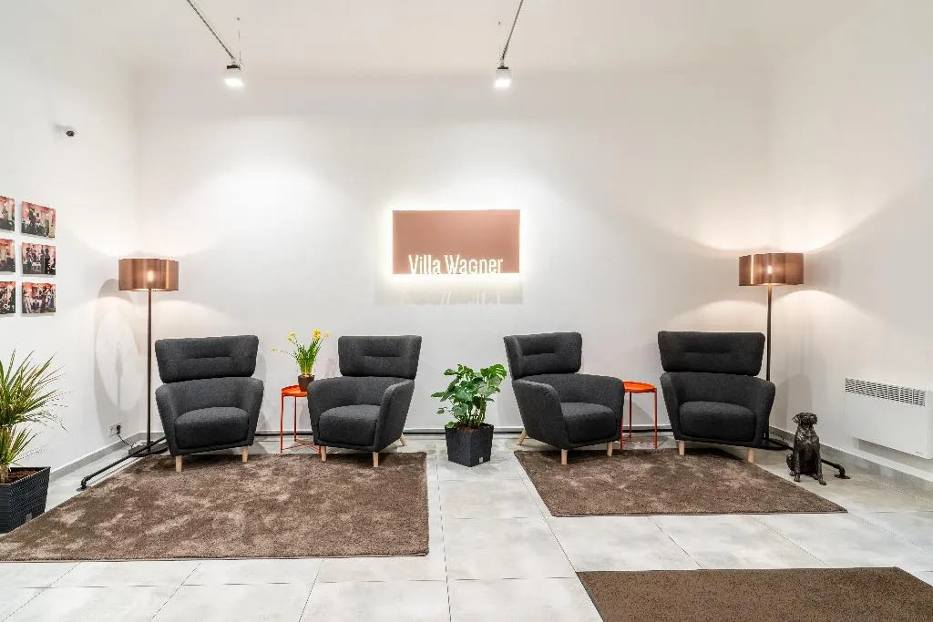 Lobby, Hotel Villa Wagner, Prague