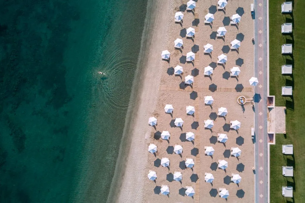 Beach, Miraggio Thermal Spa Resort, Halkidiki