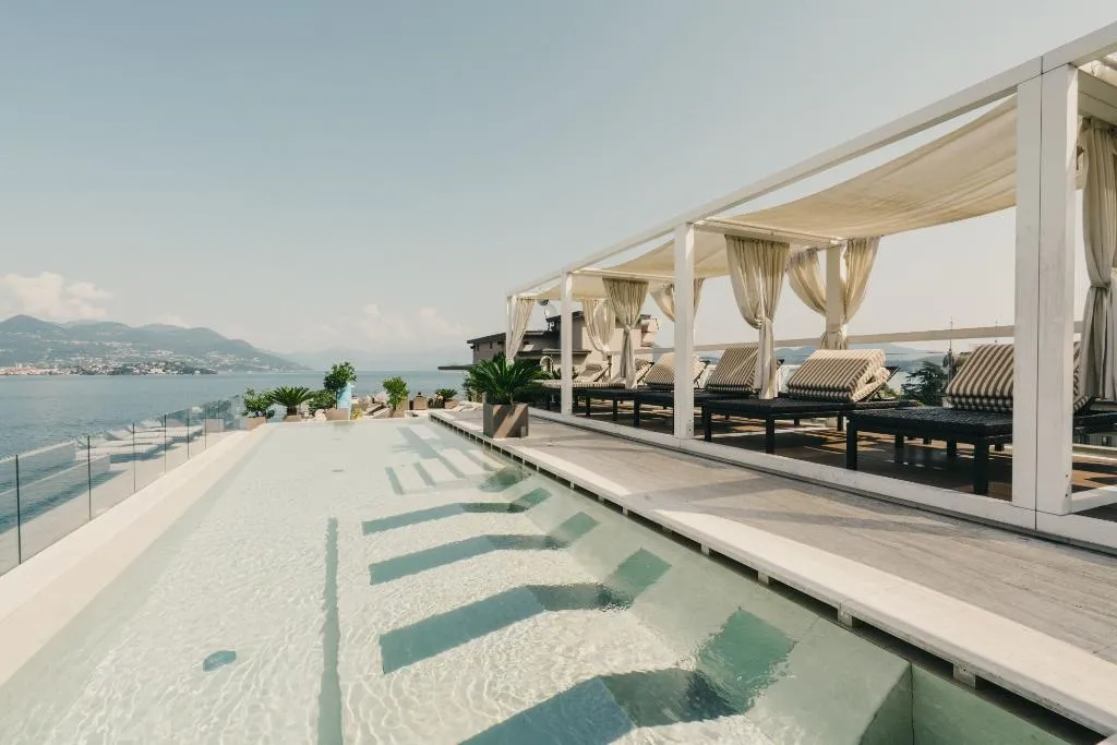 Terrace, Hotel La Palma, Milan