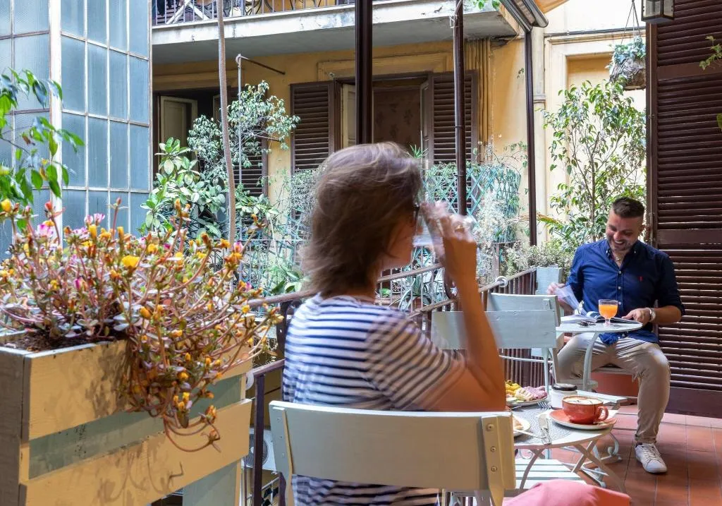 Terrace, Boutique Hotel Galatea, Rome