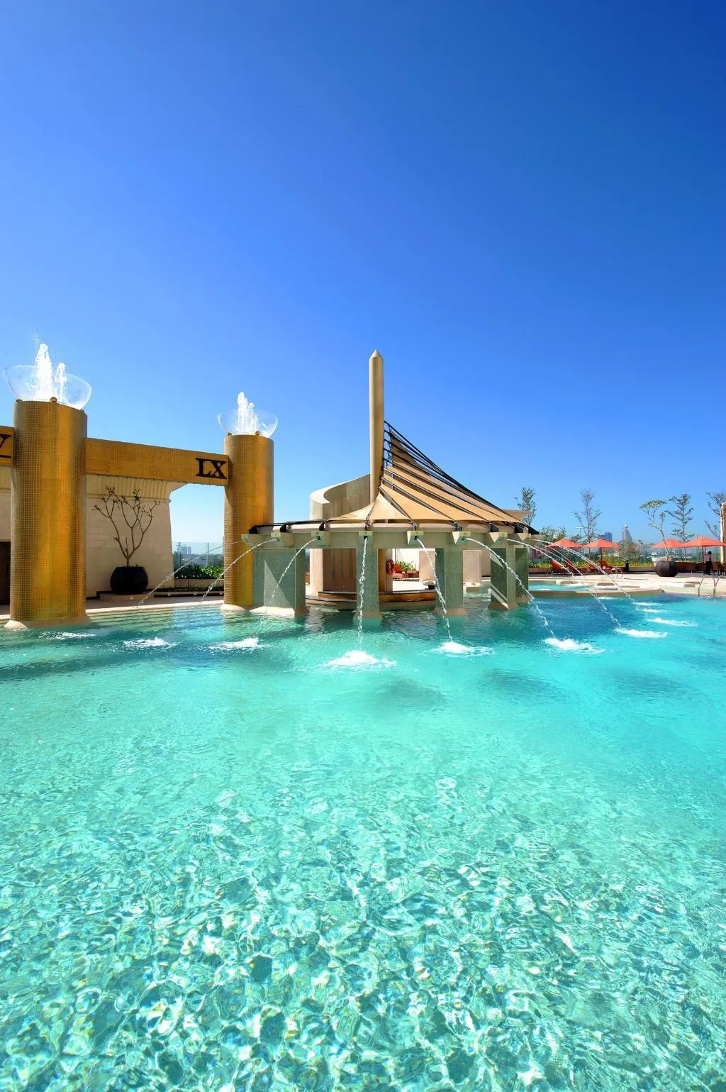 Pool, Raffles Dubai, Dubai