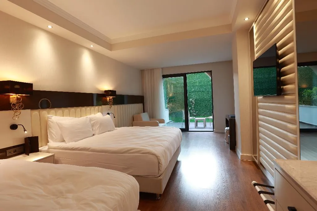 DOUBLE DELUXE GARDEN VIEW Room, Serenity Queen Hotel, Antalya
