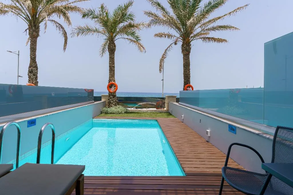 Room WITH PRIVATE POOL Room, Aegean Pearl Hotel, Crete