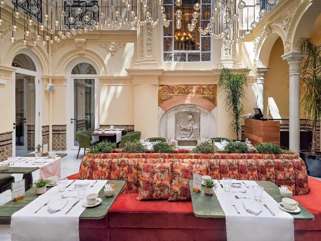 Restaurant, Palacio Gran Via, A Royal Hideaway Hotel, Andalucia