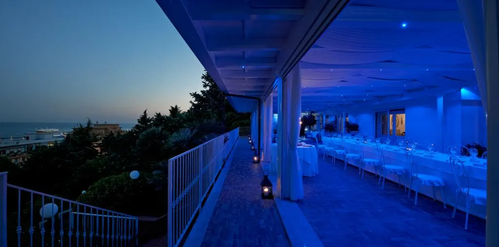 Restaurant, Hotel Villa Poseidon, Naples