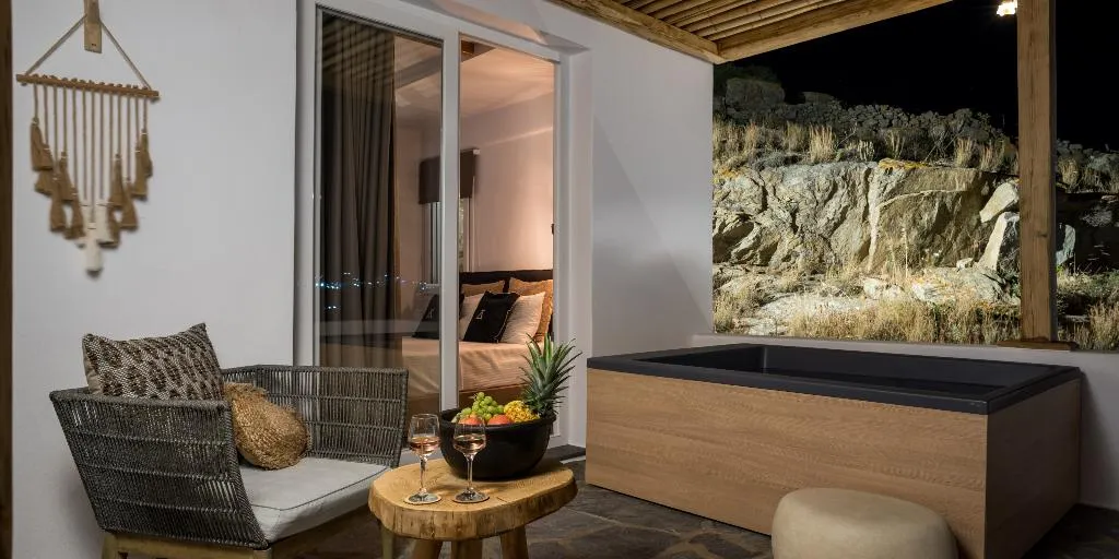 DOUBLE SUPERIOR Room, Vrachos Suites Mykonos, Mykonos