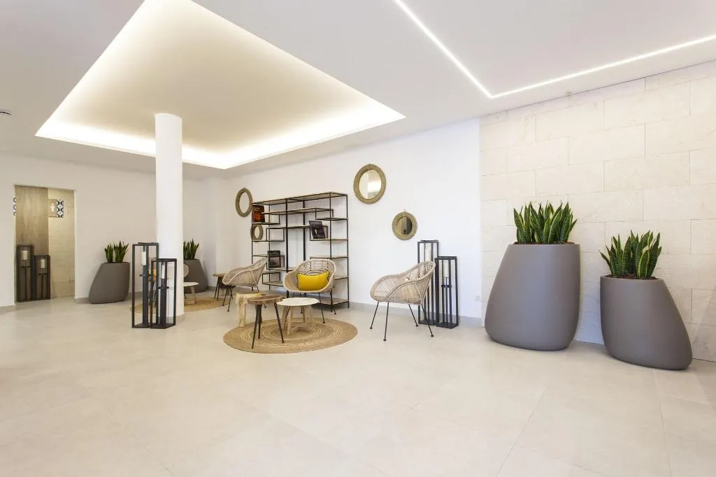 Lobby, Apartamentos Ses Roquetes, Majorca