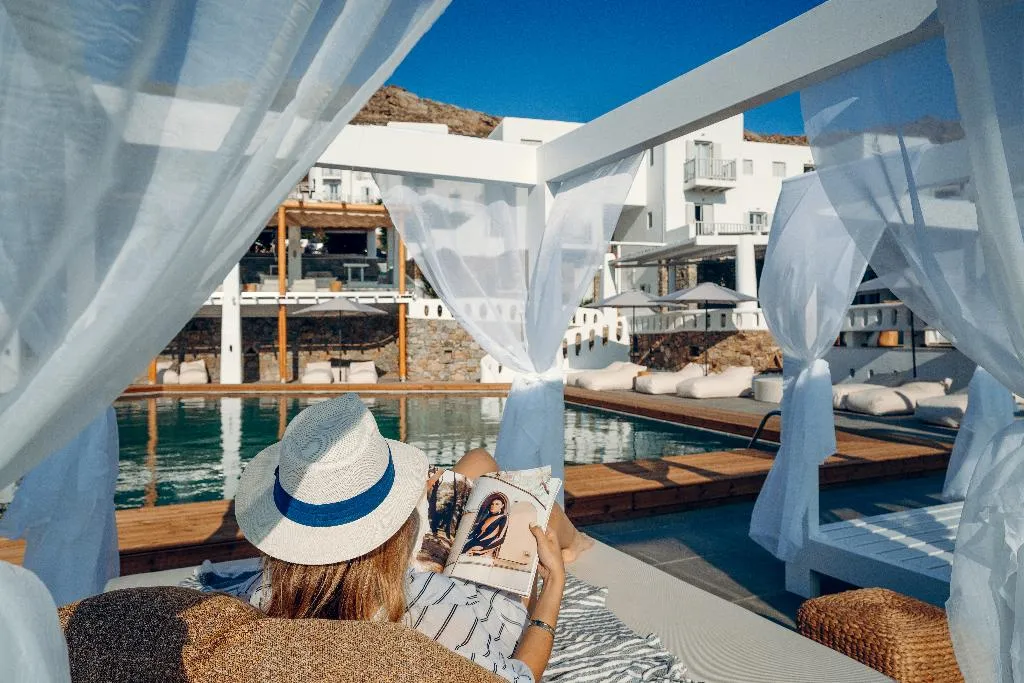 Pool, Penelope Village by Mr and Mrs White, Mykonos