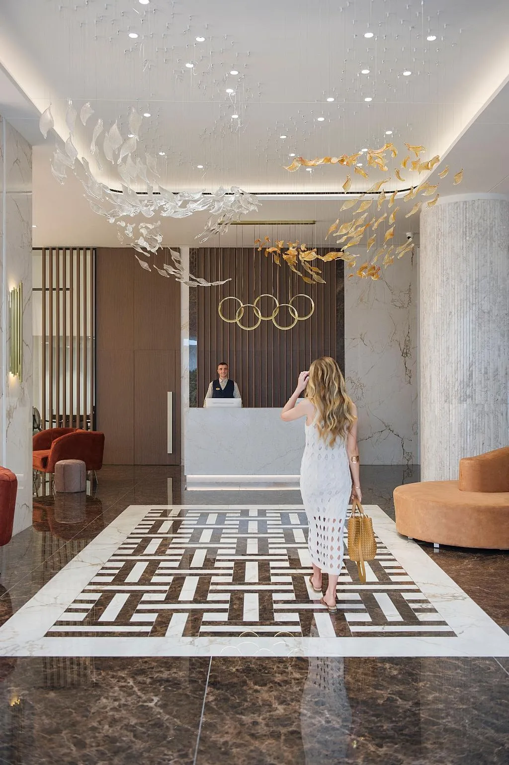 Lobby, Adams Beach Hotel, Cyprus