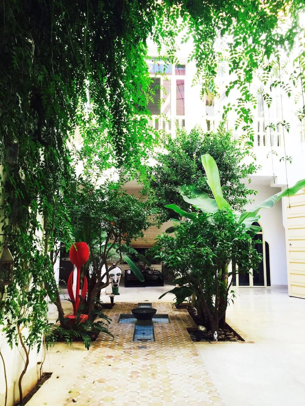 Lobby, Riad 144, Marrakech