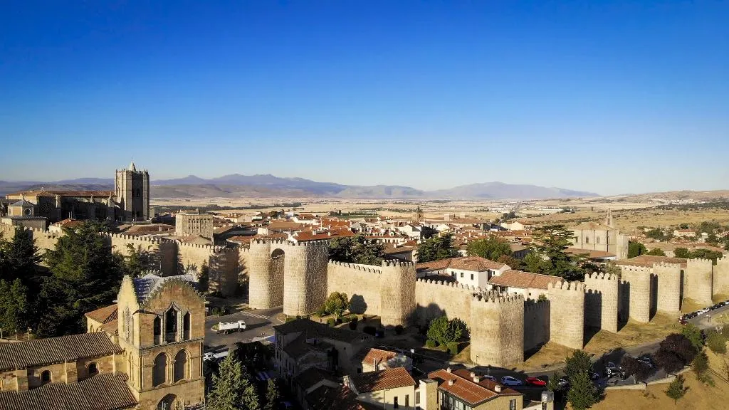 General view, Parador de Avila, Madrid