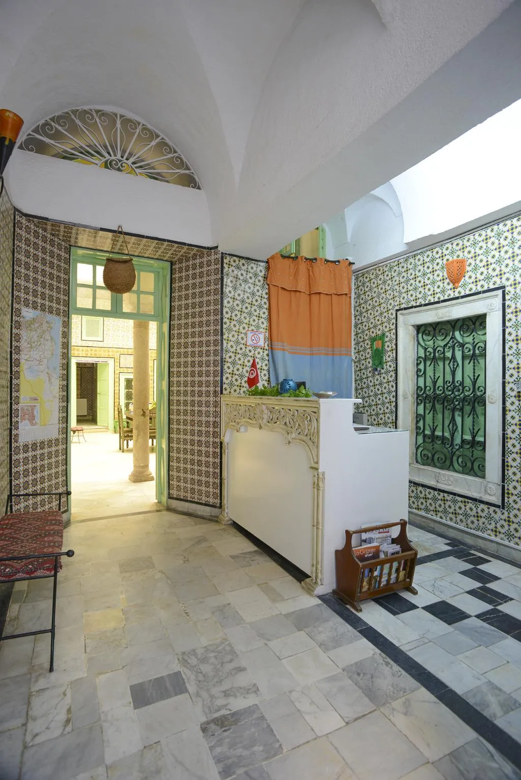General view, Dar Ya Hostel, Tunisia