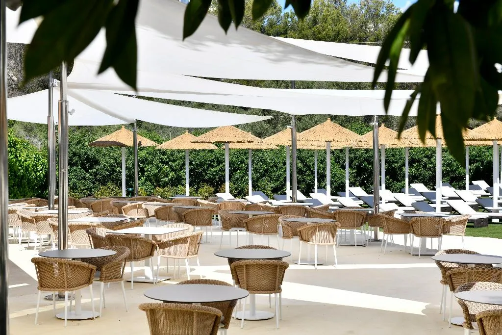 Terrace, Salles Hotel Marina Portals, Majorca