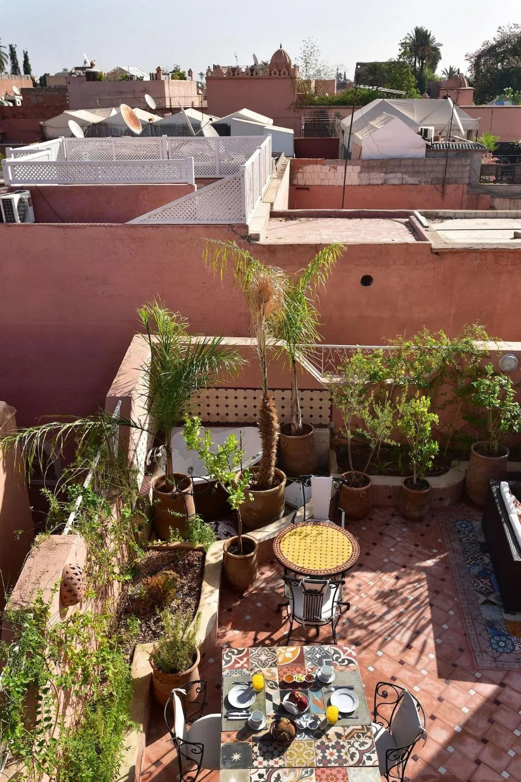 General view, Riad Manissa, Marrakech
