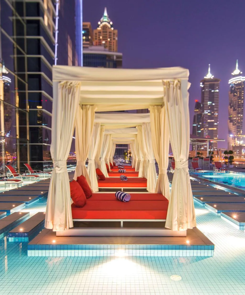 Pool, Canal Central Hotel, Dubai
