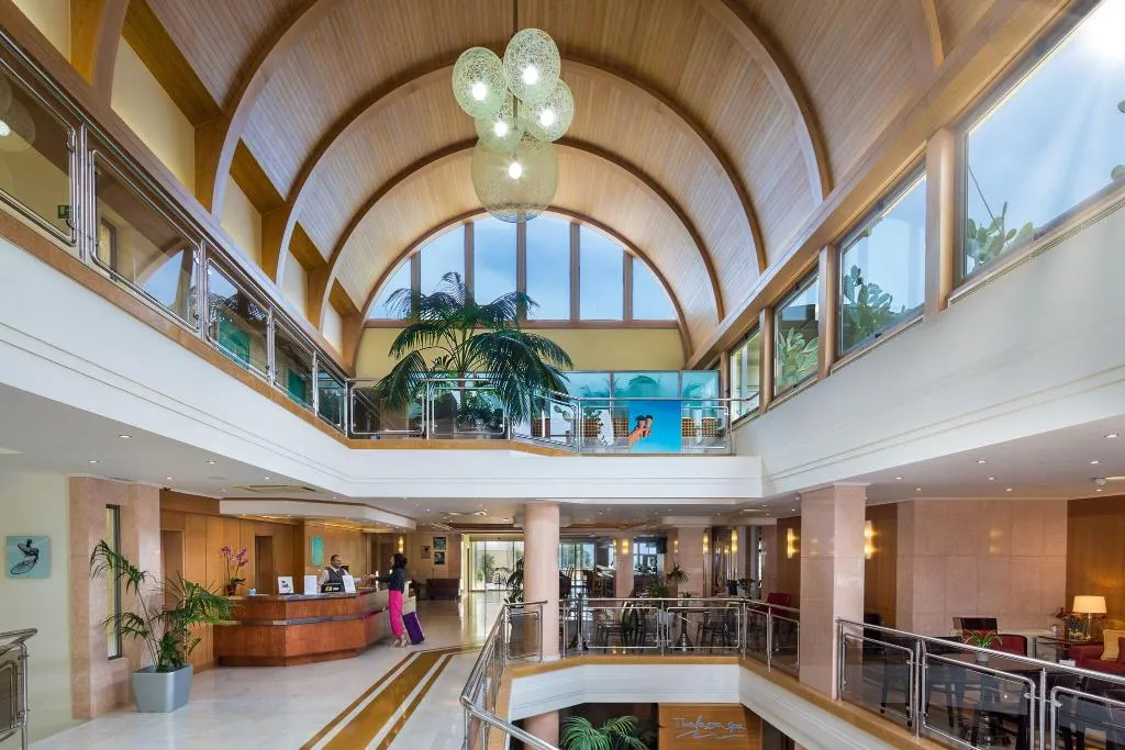 Lobby, Thalassa Beach Resort, Crete