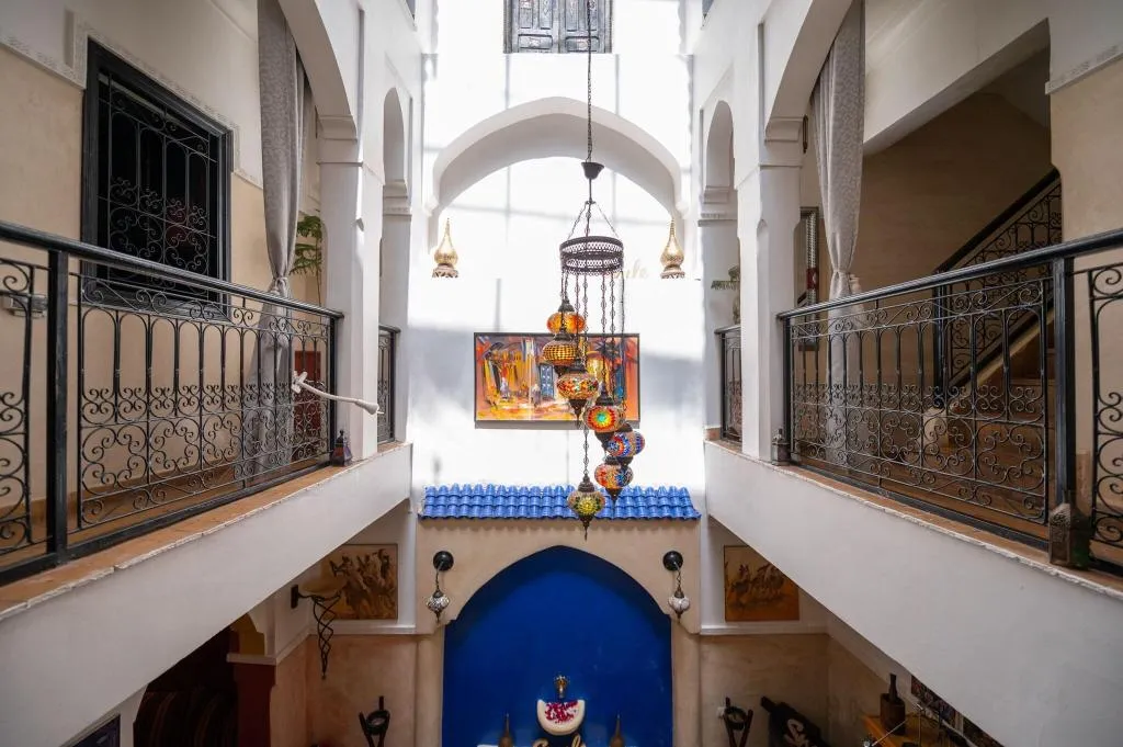 Lobby, Riad Mboja, Marrakech