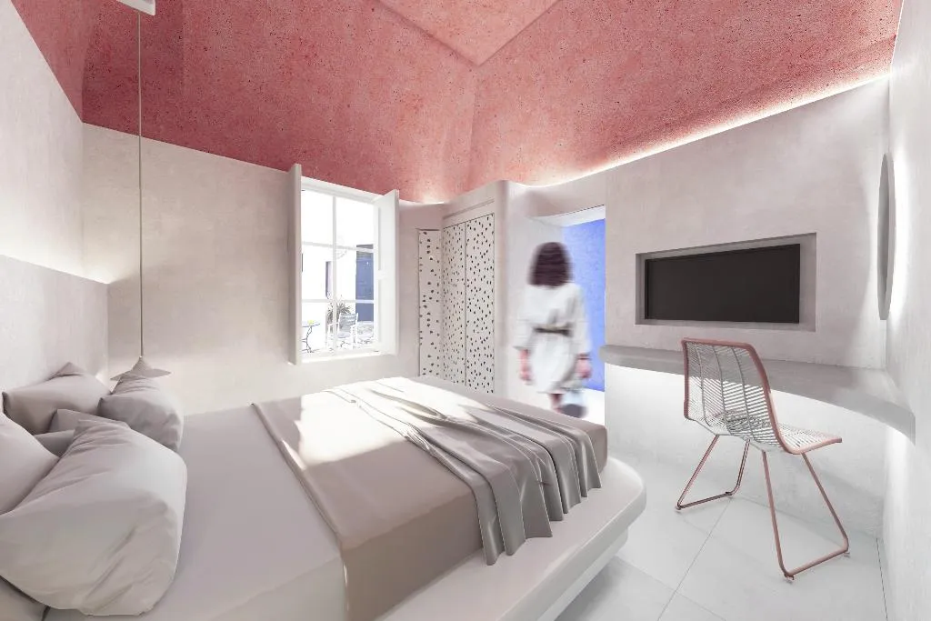 Double or Twin ONE BED Room, Kykladonisia Traditional Settlement, Santorini