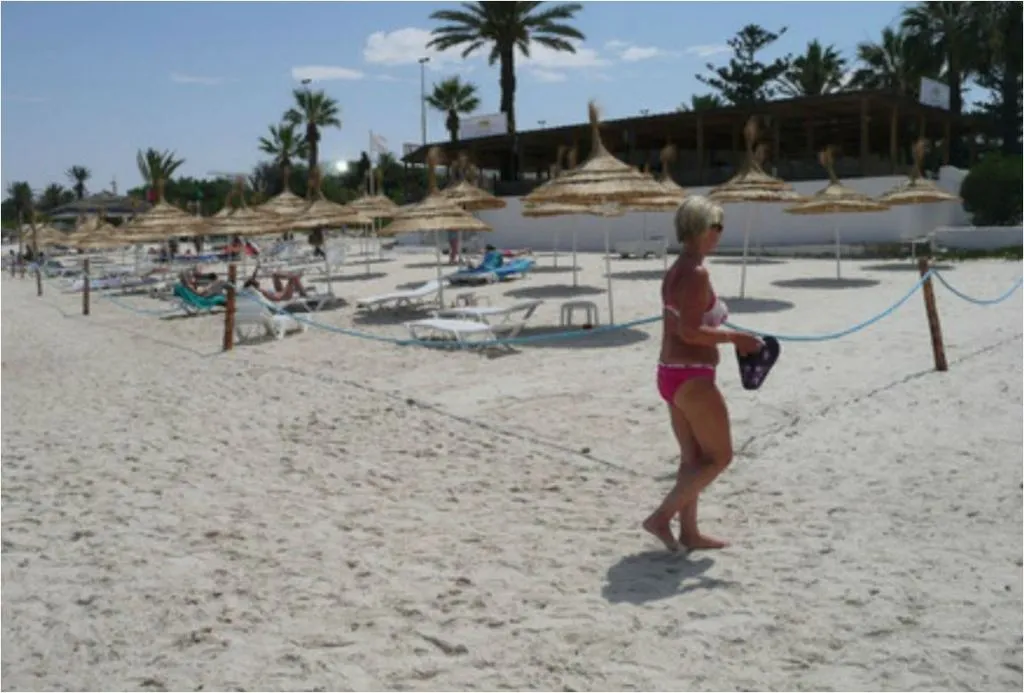 Beach, Hannibal Palace, Tunisia