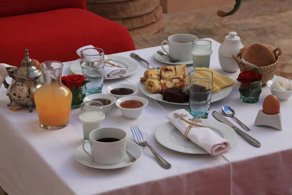 Restaurant, Riad Al Jazira, Marrakech