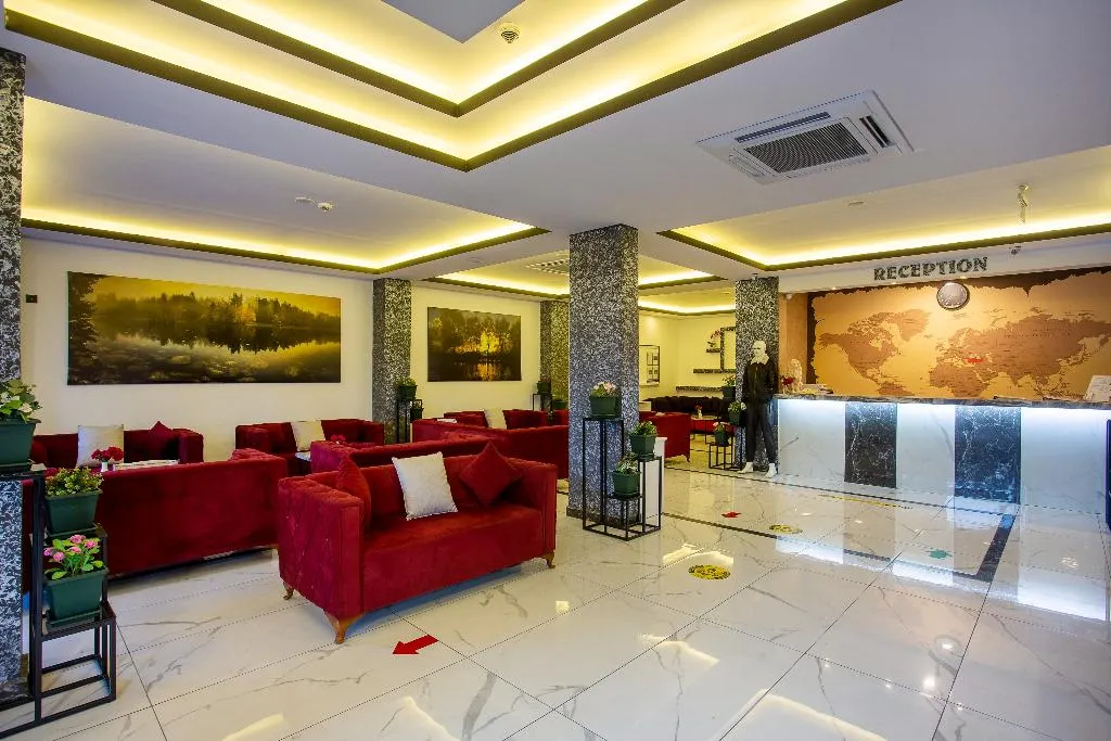 Lobby, Aslan City Kleopatra Hotel, Antalya