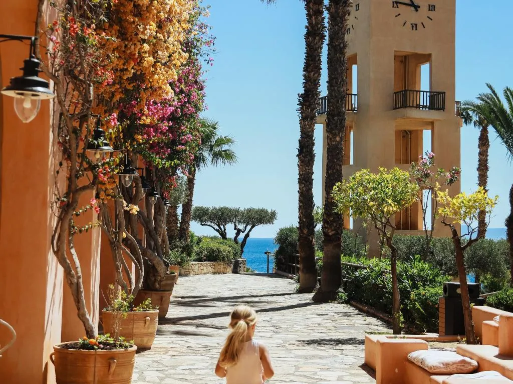 Terrace, Candia Park Village, Crete