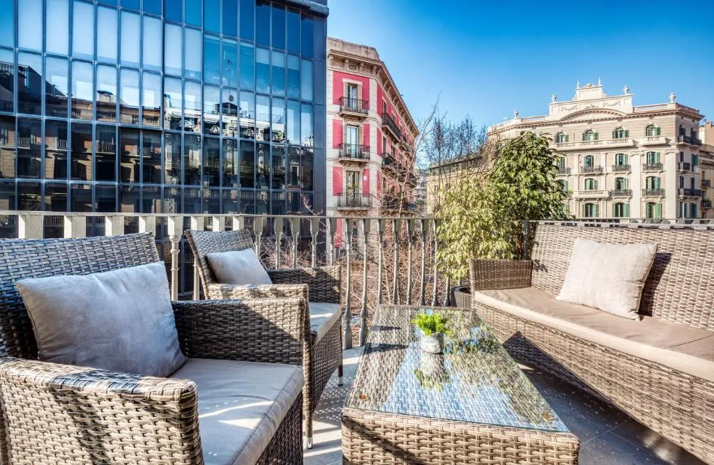 General view, Paseo de Gracia Bas Apartments By Aspasios, Barcelona