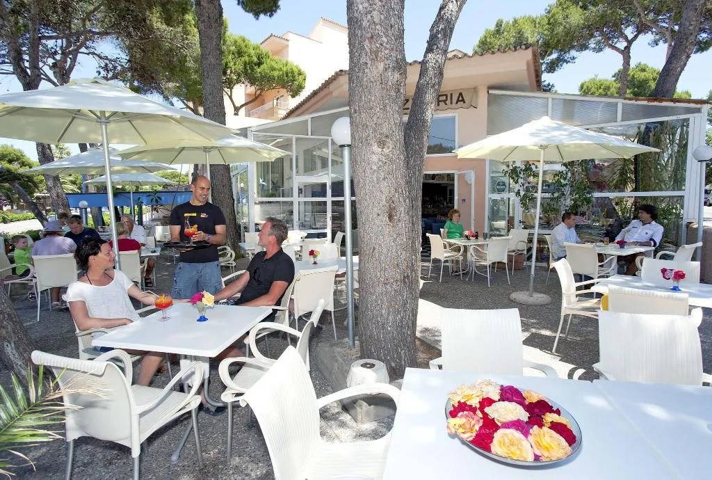 Terrace, Hostal Alcina, Majorca