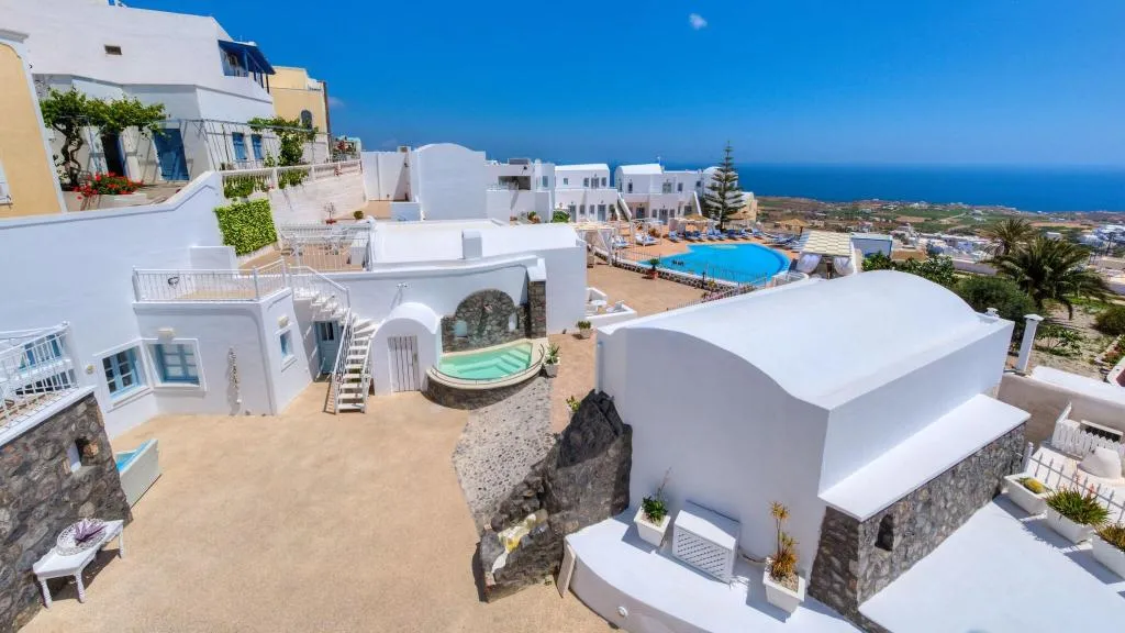 General view, Dream Island Hotel, Santorini