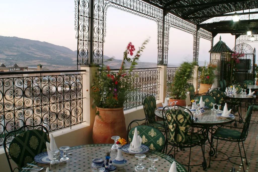Terrace, La Perle De La Medina, Fez