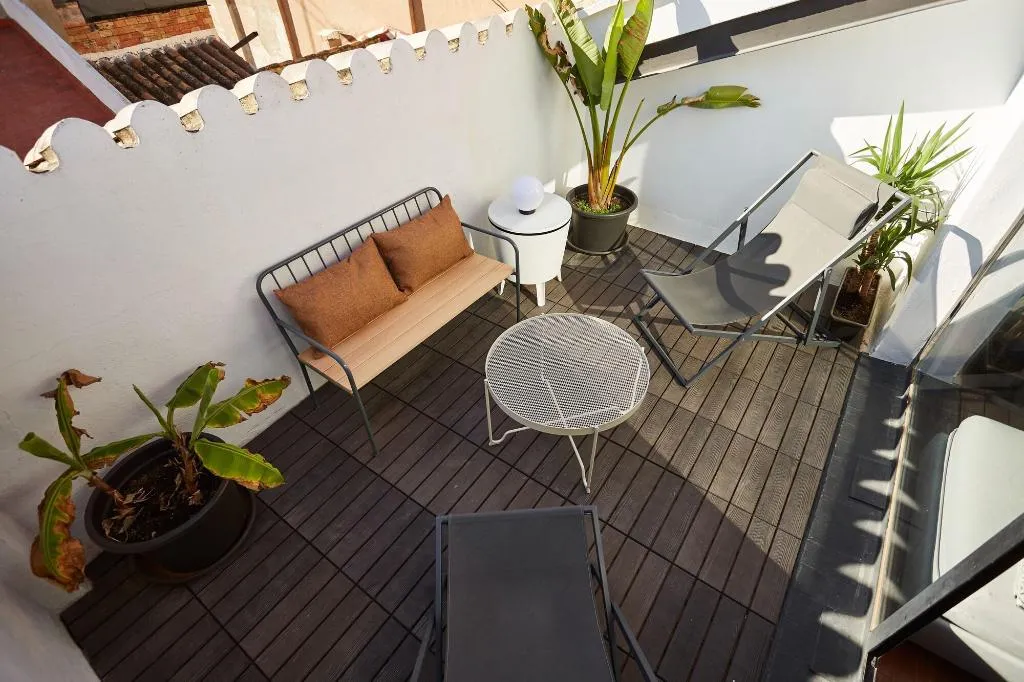 Terrace, Bubusuites, Valencia
