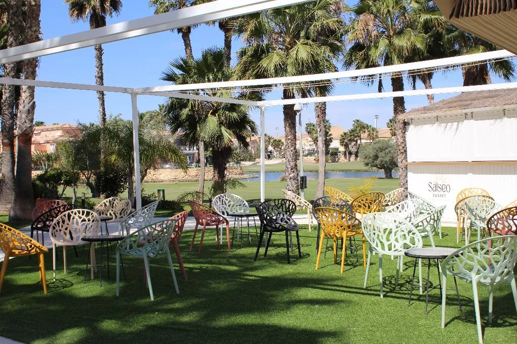 Terrace, Hotel Alicante Golf, Costa Blanca