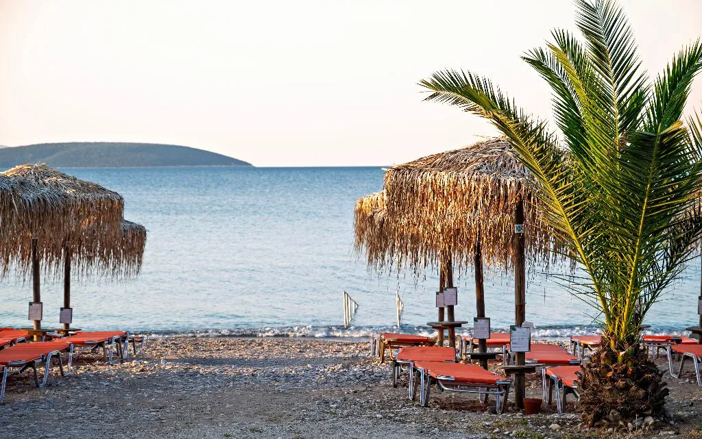 Beach, The Grove Seaside Hotel, Athens