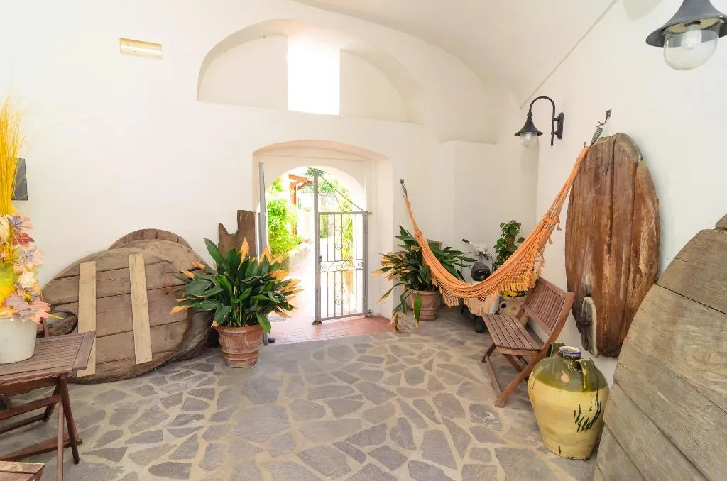 Lobby, Albergo Villa Giusto, Naples