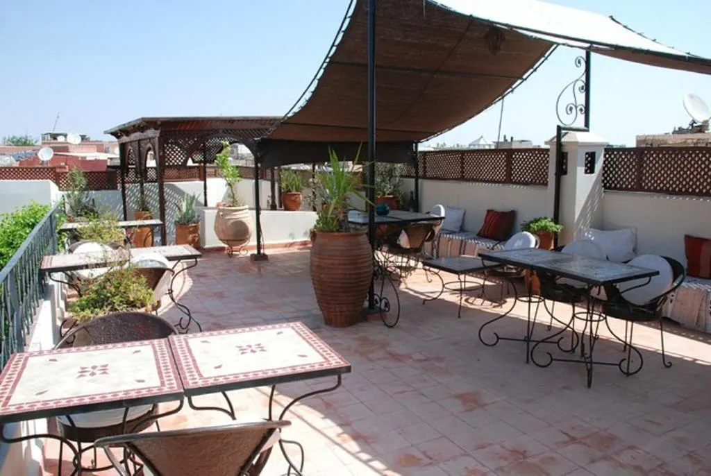 Terrace, Riad Dar Bounouar, Marrakech