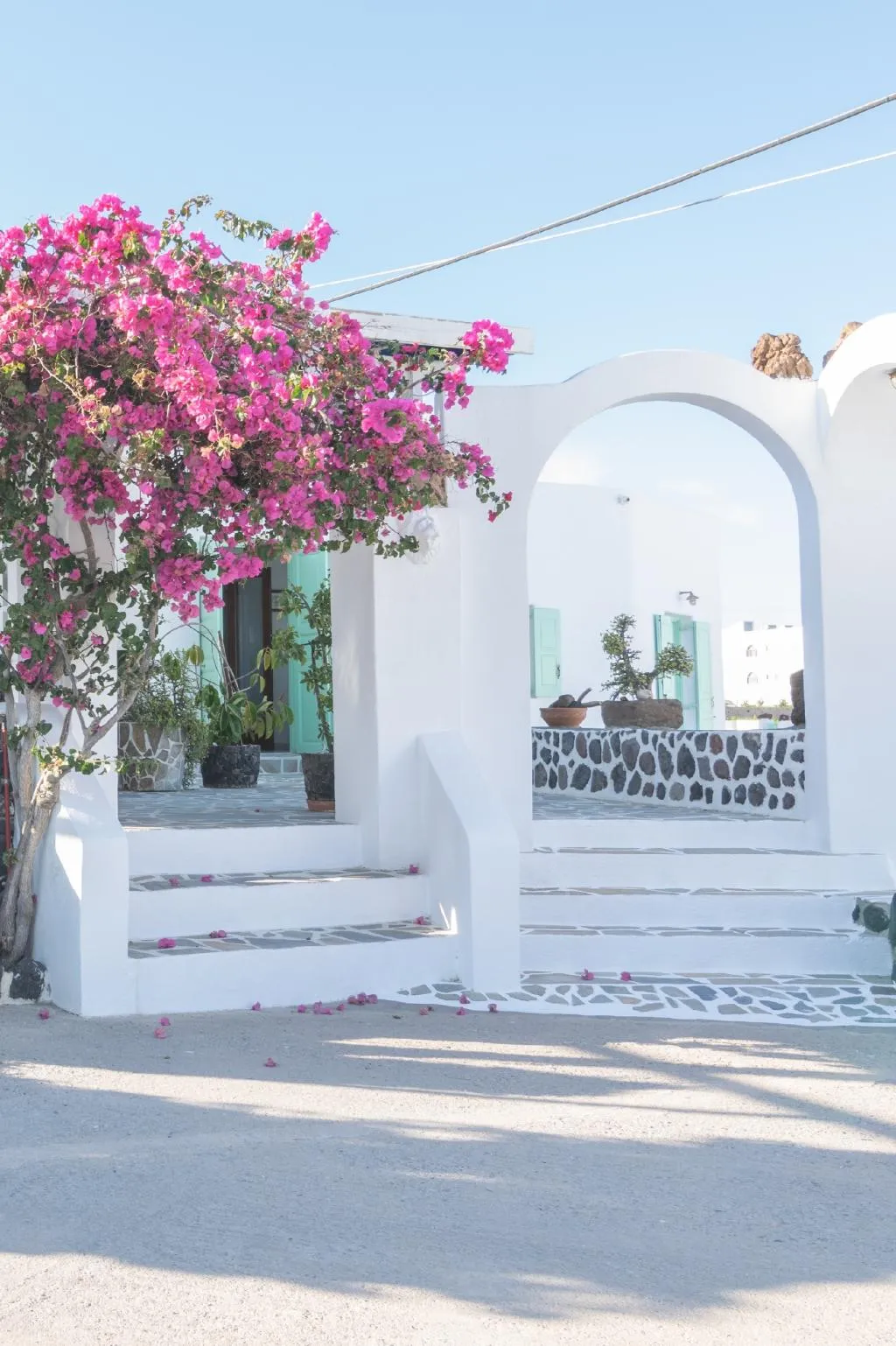 General view, Adamastos, Santorini