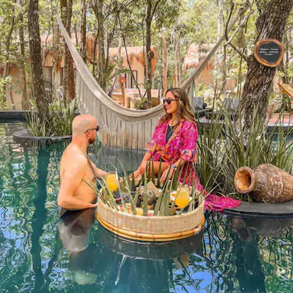 Pool, The Yellow Nest, Cancun Area