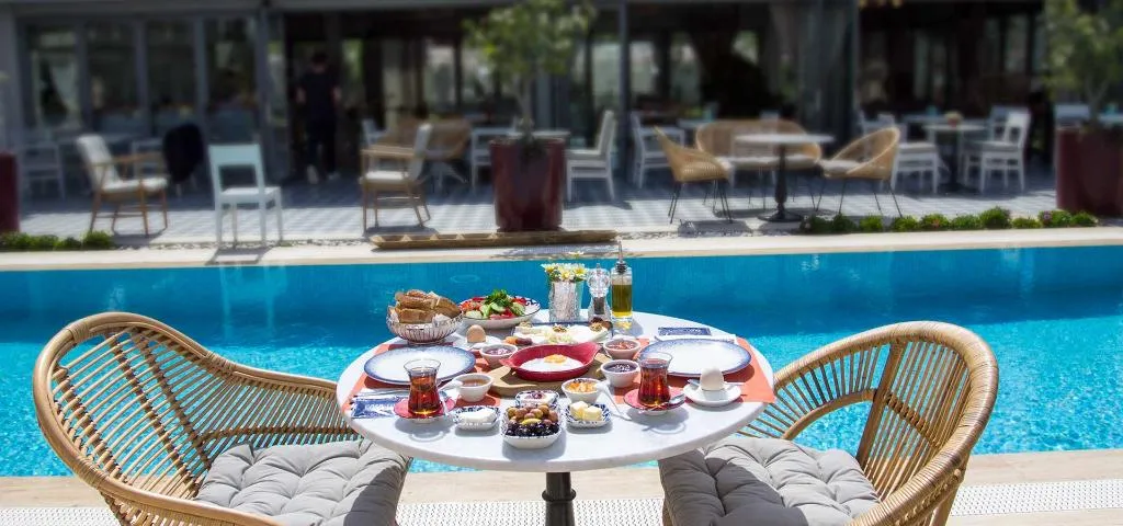 Terrace, Casa Luna Hotel Alacati, Izmir