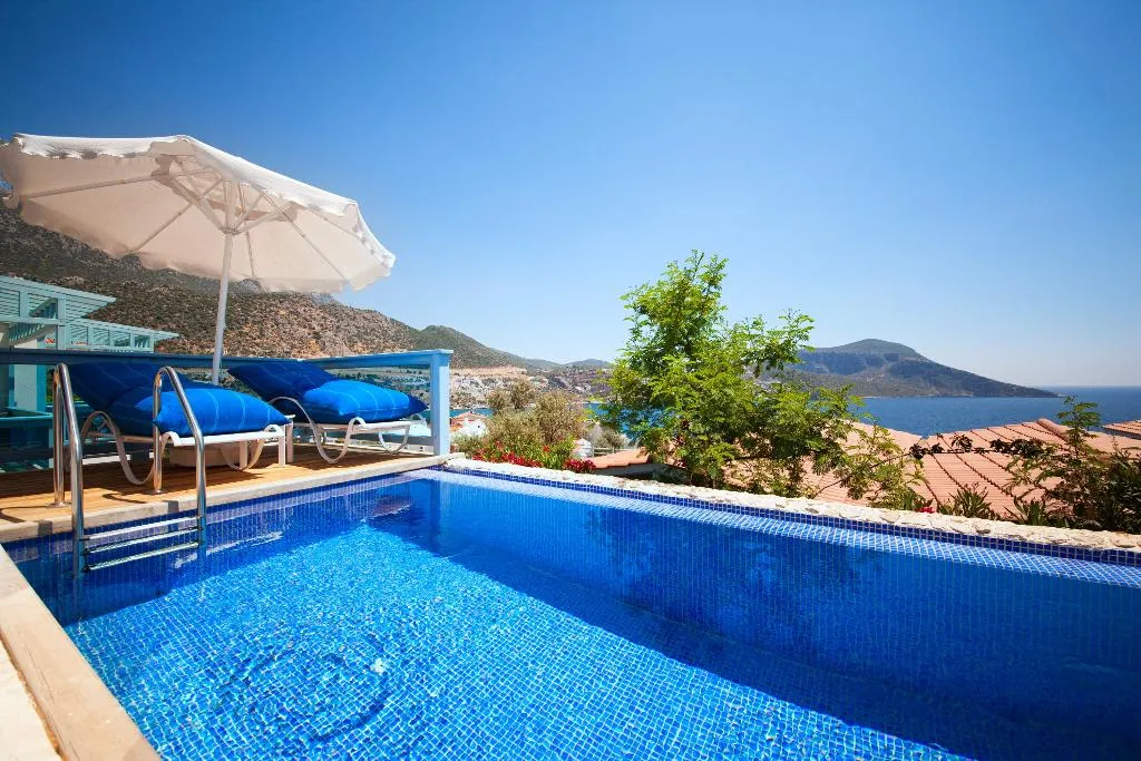 DOUBLE WITH PRIVATE POOL Room, Asfiya Sea View Hotel, Dalaman