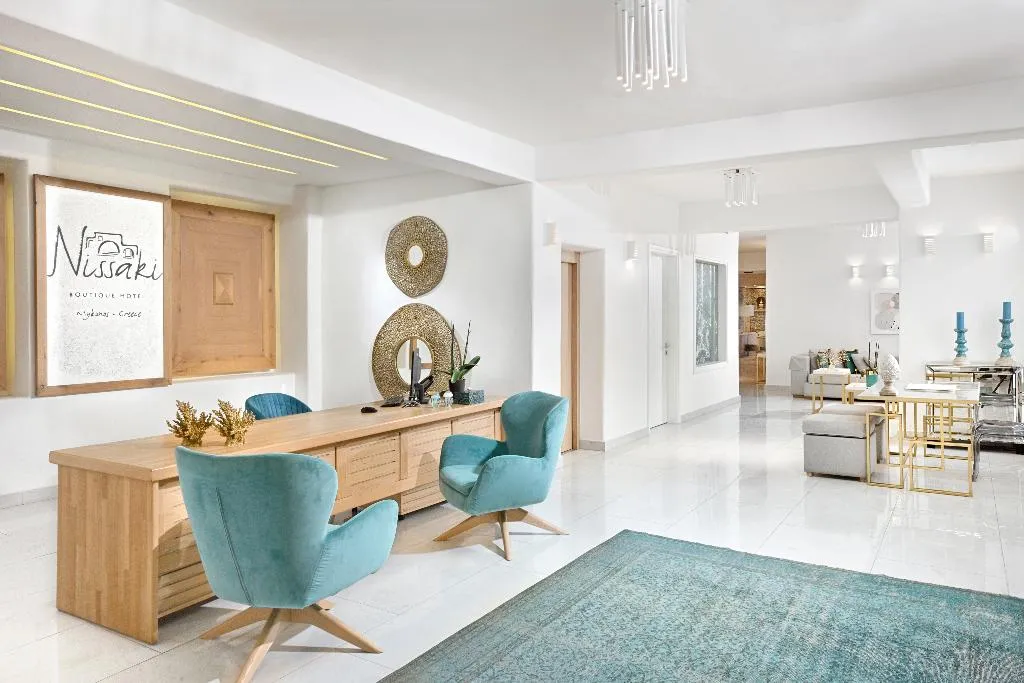 Lobby, Nissaki Boutique Hotel, Mykonos