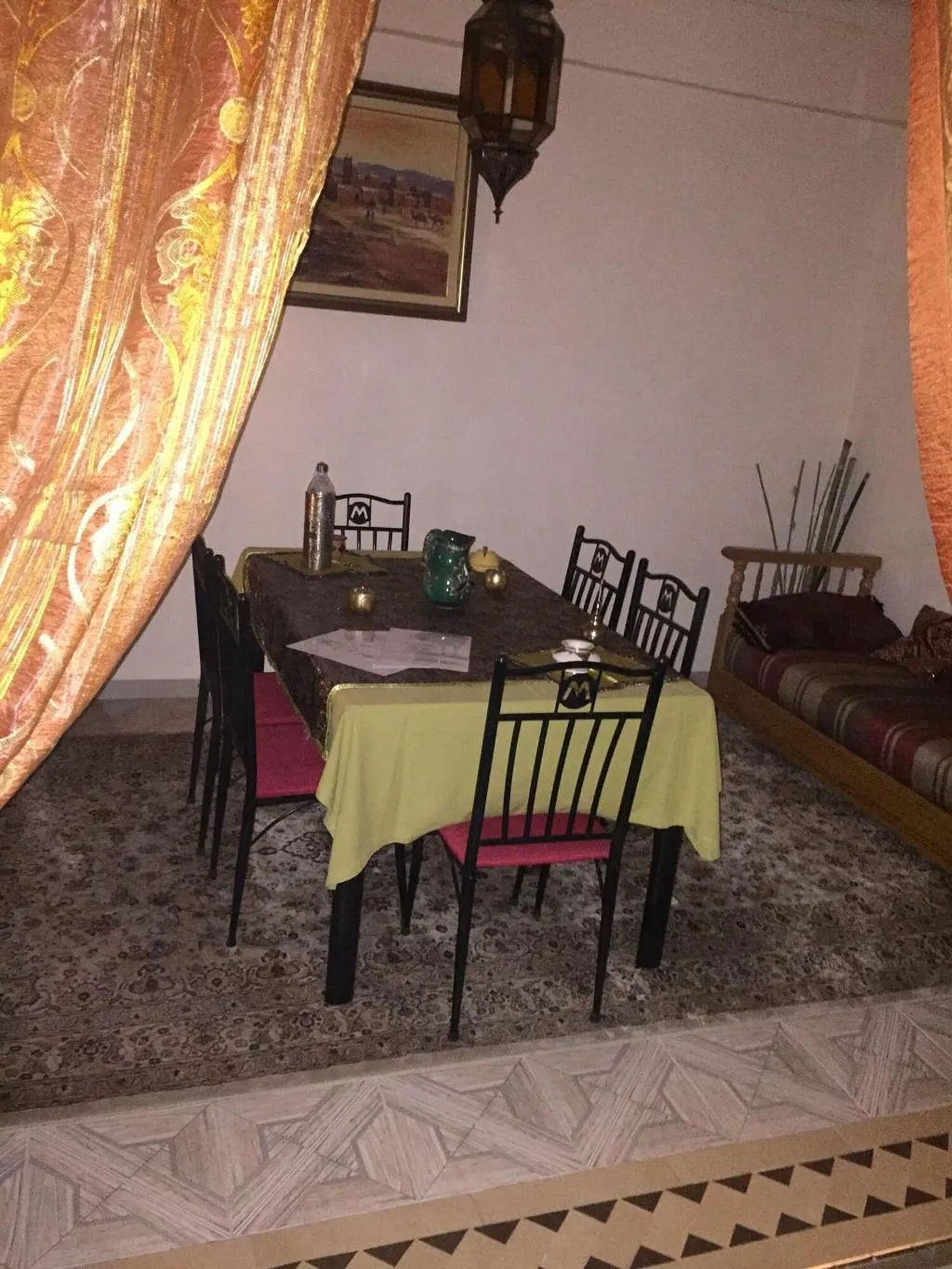 Lobby, Dar Barbi Maison D'Hôte, Marrakech