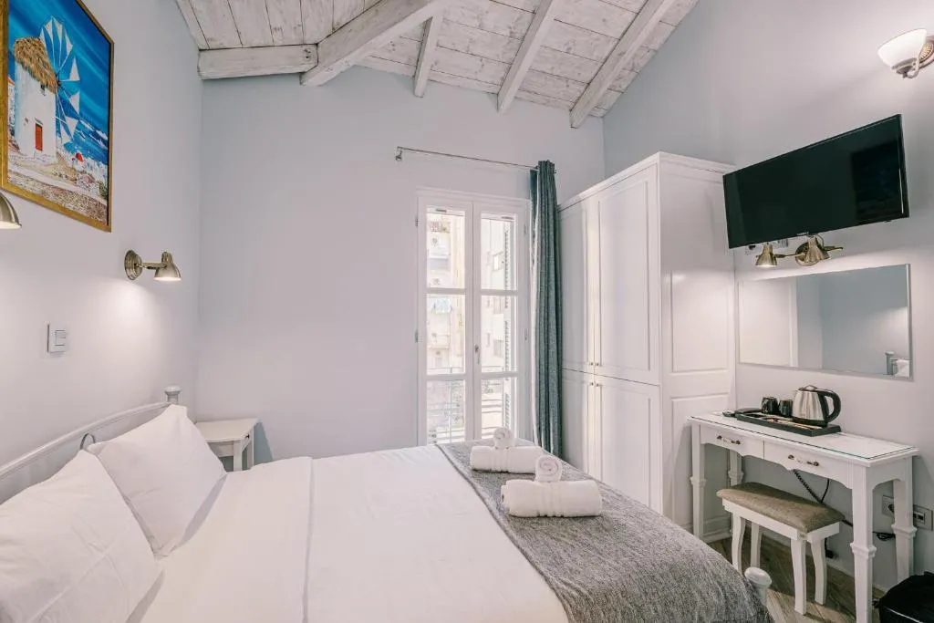 DOUBLE WITH BALCONY Room, Neapolis 1897  Boutique Hotel, Athens