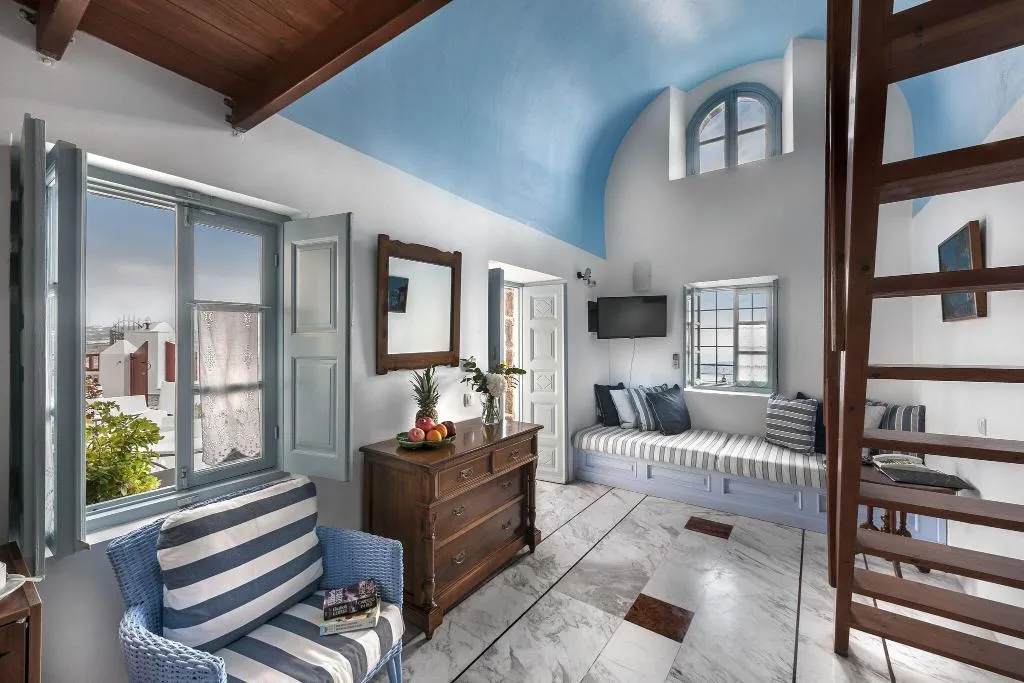 Room, Aigialos Luxury Traditional Settlement, Santorini